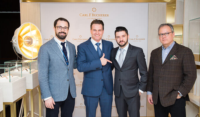 Carl f bucherer on sale ceo