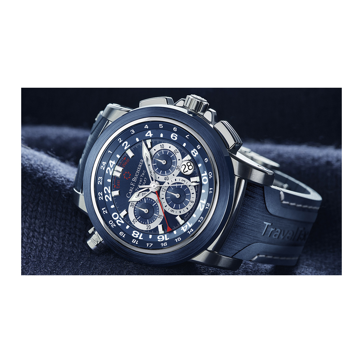 Carl f outlet bucherer gmt