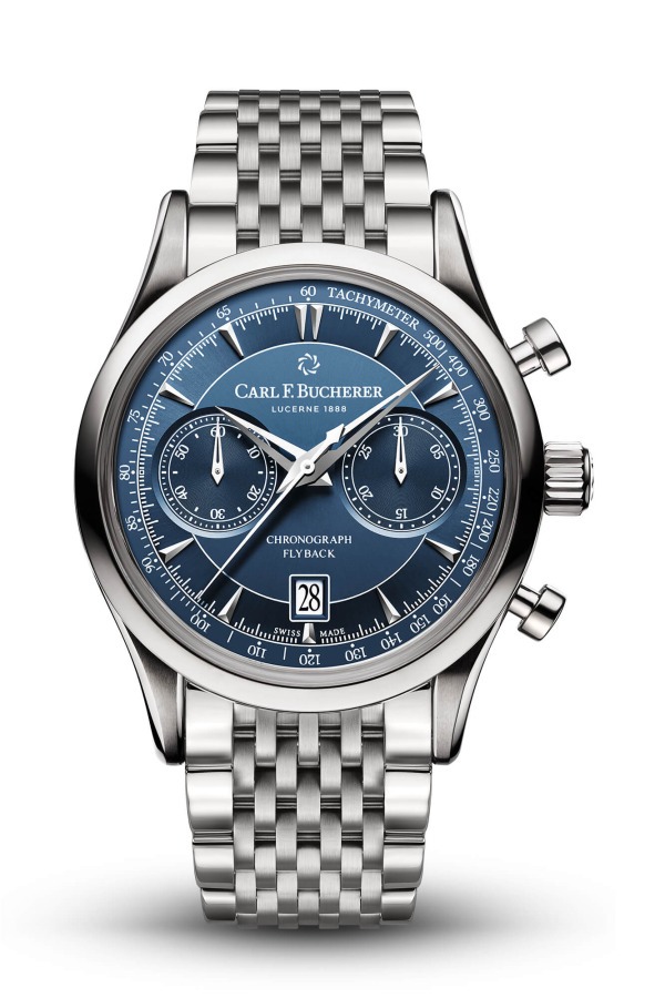 Carl f bucherer hot sale chronograph flyback